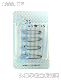 如意寶貝動物別針4入