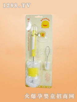 黃色小鴨奶瓶清潔刷