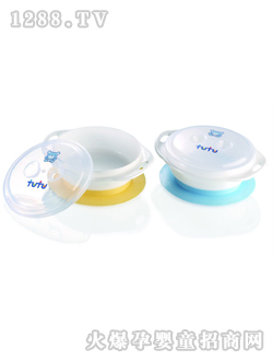 兔兔雙耳吸盤碗