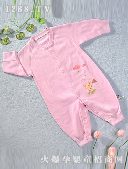 迪迪牌歡樂熊紅色yinge哈衣