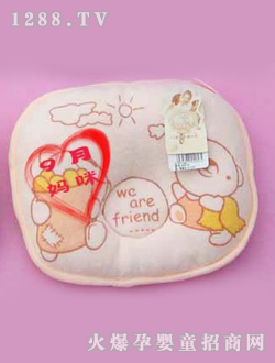 多比兔粉色定型yinge枕