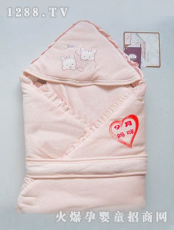 多比兔粉色yinge抱被
