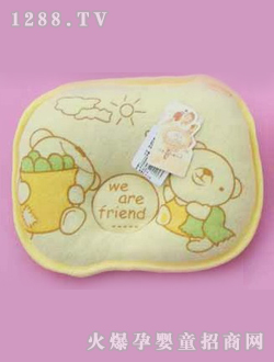 多比兔黃色定型yinge枕