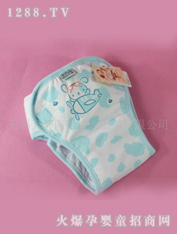 多比兔青色yinge尿褲