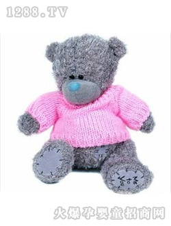 瑞奇比蒂外貿(mào)穿衣補丁泰迪熊