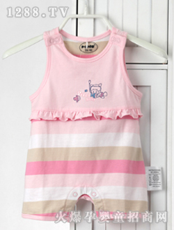 小豬班納yinge無(wú)袖開(kāi)肩連身套褲