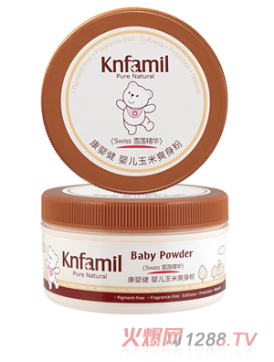 康嬰健yinge玉米爽身粉