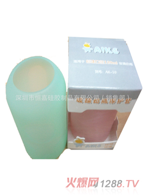 硅膠yinge玻璃奶瓶套