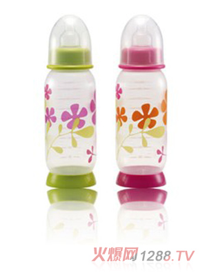 BEABA標(biāo)準(zhǔn)口徑PPyinge奶瓶（花的主題）260ml