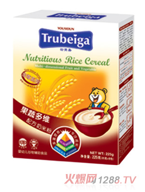 初貝嘉yingye果蔬多維配方奶米粉