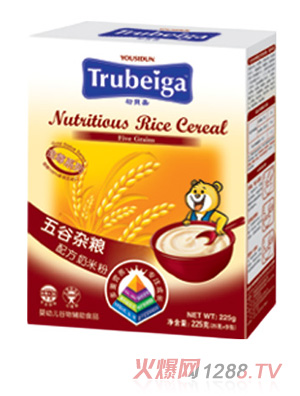 初貝嘉yingye五谷雜糧配方奶米粉