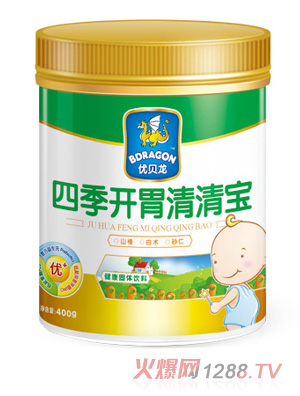 優(yōu)貝龍四季開胃清清寶