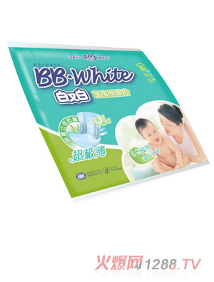 白又白寶寶紙尿褲片用裝