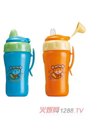 兔兔340ML運動便攜水杯