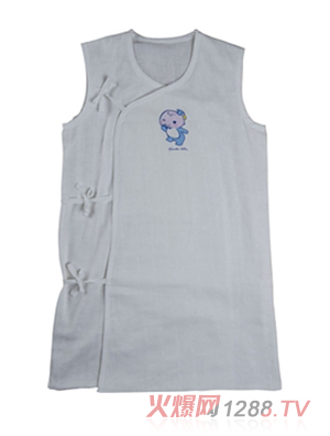 卓?jī)褐窭w維精梳紗布睡袍