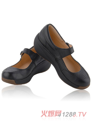 懶洋洋散步鞋黑色