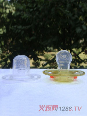 歐貝兒純硅膠兩個安撫奶嘴