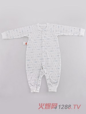 卓兒全棉單面連體衣（襟哈）