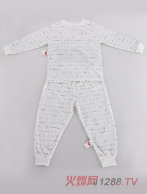 卓兒全棉單面布套頭衣肩開套裝