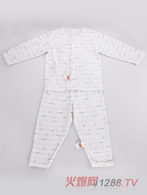 卓兒全棉單面布對襟套裝