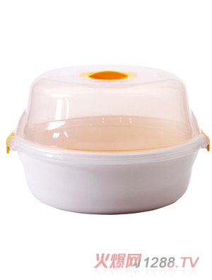 小憨熊微波爐奶瓶消毒盒