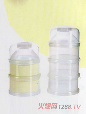 倍喜三層奶粉盒