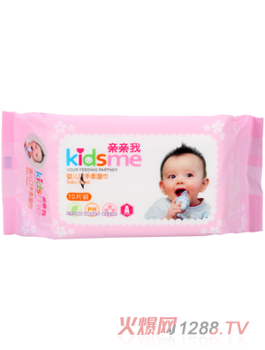 親親我yinge口手柔濕巾10片