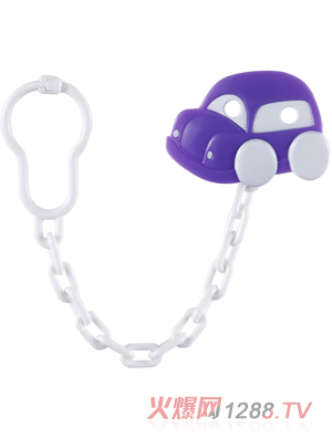 親親我小汽車(chē)安撫奶嘴鏈