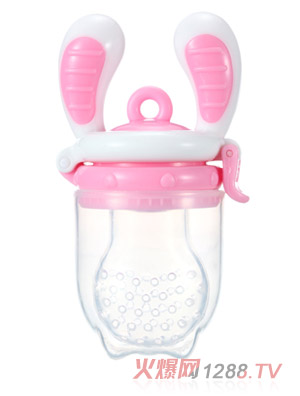 親親我雙柄紅色帶蓋圓頭咬咬樂(lè)