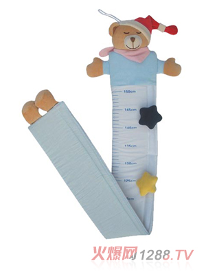 豐盛紅帽小熊量尺玩具