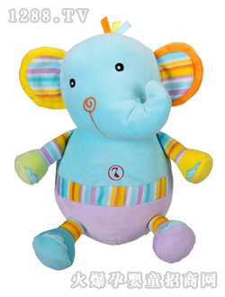 伊詩比蒂叢林哈哈笑小象玩具