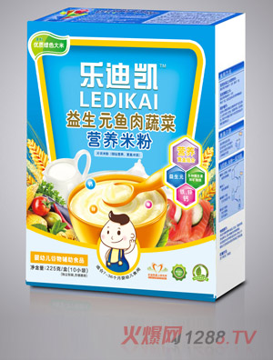 樂(lè)迪凱益生元魚肉營(yíng)養(yǎng)米粉