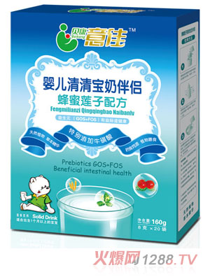 貝康意佳蜂蜜蓮子配方清清寶寶奶伴侶