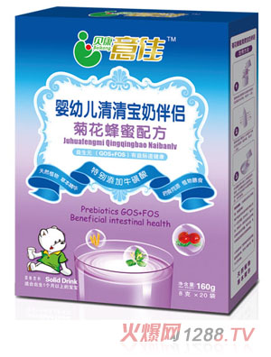 貝康意佳菊花蜂蜜配方清清寶寶奶伴侶