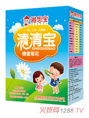 雅思寶蜂蜜菊花清清寶盒裝