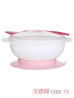 淘寶樂高級吸盤碗連感溫匙