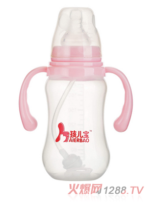 孩兒寶標(biāo)口圓弧自動PP奶瓶210ml