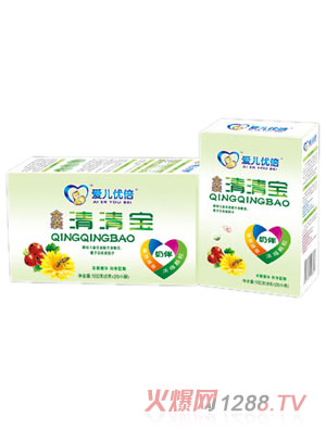 愛兒優(yōu)倍金裝清清寶盒裝