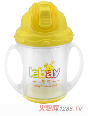 樂蓓yingye學飲杯6907B黃色