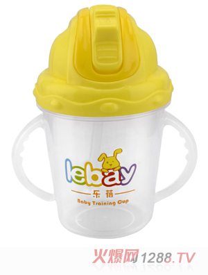 樂蓓yingye學飲杯6906B黃色