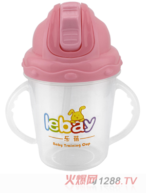 樂蓓yingye學飲杯6906B紅色