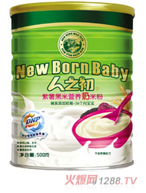 人之初紫薯黑米奶yingy米粉聽(tīng)裝