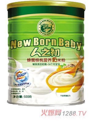 人之初蜂蜜核桃奶yingy米粉聽(tīng)裝