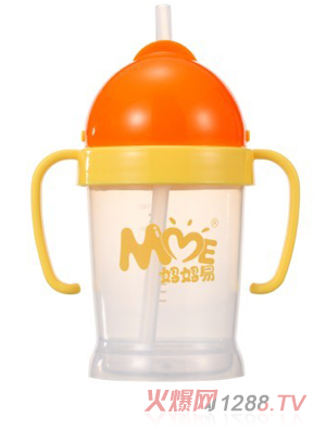 媽媽易yinge水杯youe學(xué)飲杯橙色