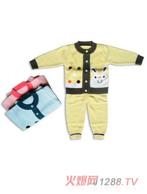 嬰比迪提花乖乖熊開胸