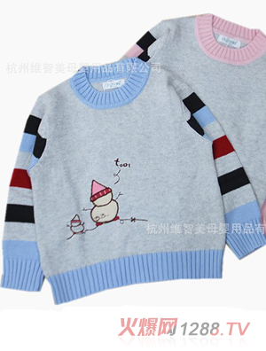 寶潔兒童圓領(lǐng)毛衫