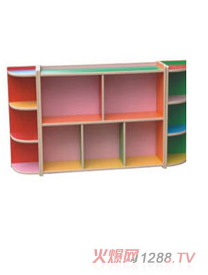 佳樂園防火板圓三角組合柜