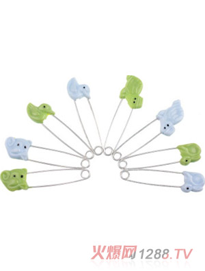 可愛小鴨動物別針