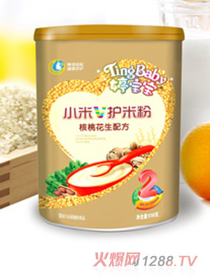 婷寶寶核桃花生小米V護(hù)米粉