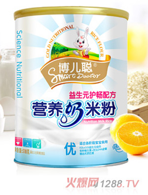 博兒聰益生元護(hù)暢配方營(yíng)養(yǎng)奶米粉